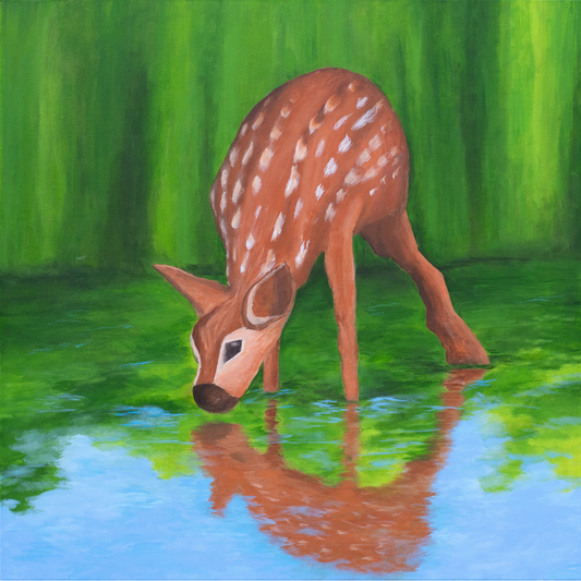 As The Deer - Print